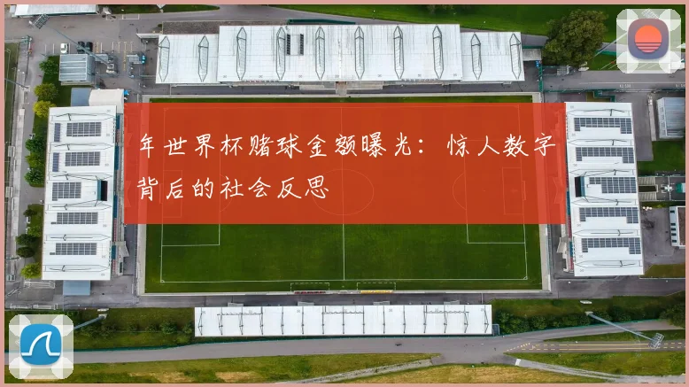 年世界杯赌球金额曝光：惊人数字背后的社会反思