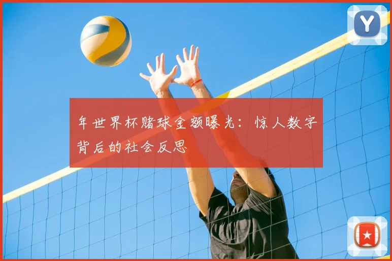 年世界杯赌球金额曝光：惊人数字背后的社会反思