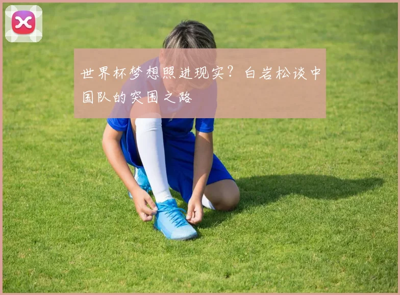 世界杯梦想照进现实?白岩松谈中国队的突围之路